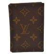 Auth Louis Vuitton Monogram Porte 2 Cartes Vertical Pass Case Old Model LV 8335J For Sale