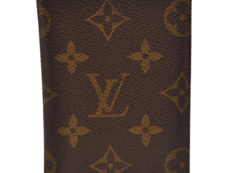 Auth Louis Vuitton Monogram Porte 2 Cartes Vertical Pass Case Old Model LV 8335J For Sale