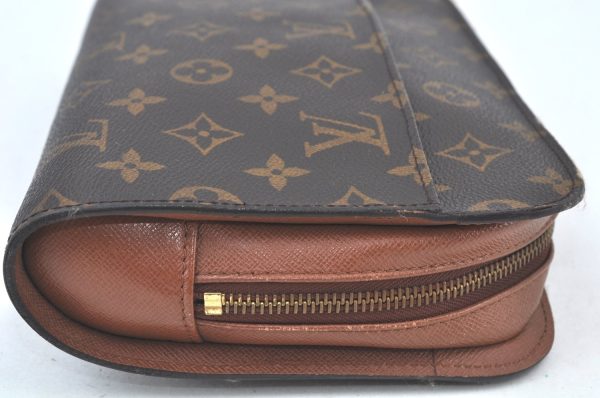 Authentic Louis Vuitton Monogram Orsay Clutch Hand Bag Purse M51790 LV K9823 Supply