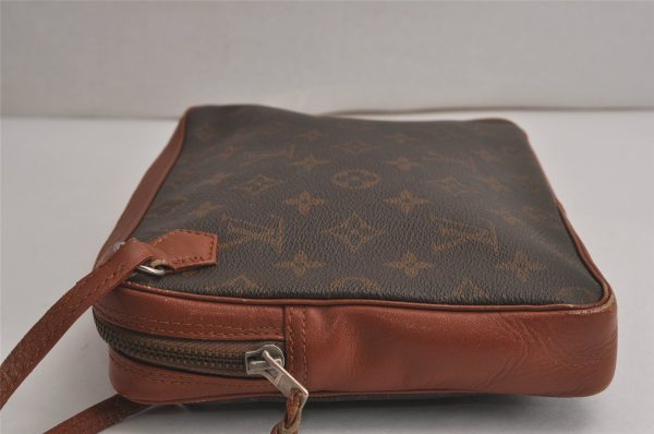 Authentic Louis Vuitton Monogram Pochette Sport Clutch Hand Bag Old Model 9935J Fashion