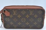 Auth Louis Vuitton Monogram Pochette Sport PM Clutch Hand Bag Old Model LV K9311 Online now