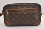 Authentic Louis Vuitton Monogram Marly Dragonne GM M51825 Clutch Hand Bag 5785J For Discount