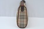 Authentic Burberrys Vintage Nova Check Clutch Bag Canvas Beige L0087 Discount