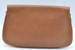 Authentic GUCCI Web Sherry Line Clutch Hand Bag Purse GG Leather Brown K9798 Sale