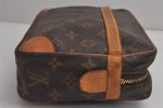 Authentic Louis Vuitton Monogram Compiegne 28 Clutch Hand Bag M51845 LV 7638J Supply