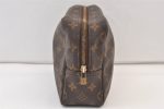 Auth Louis Vuitton Monogram Trousse Toilette 28 Clutch Hand Bag M47522 LV 9415J Online Hot Sale