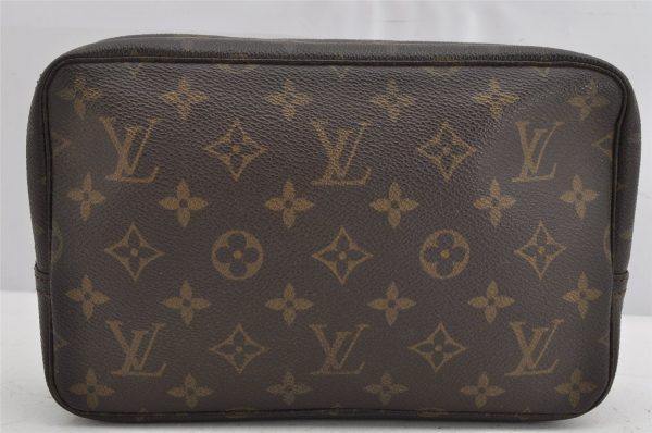 Auth Louis Vuitton Monogram Trousse Toilette 23 Clutch Bag M47524 Junk 1614K Sale