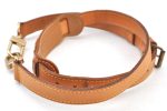 Authentic Louis Vuitton Leather Shoulder Strap Beige 24.4-31.5  LV K8919 Online now