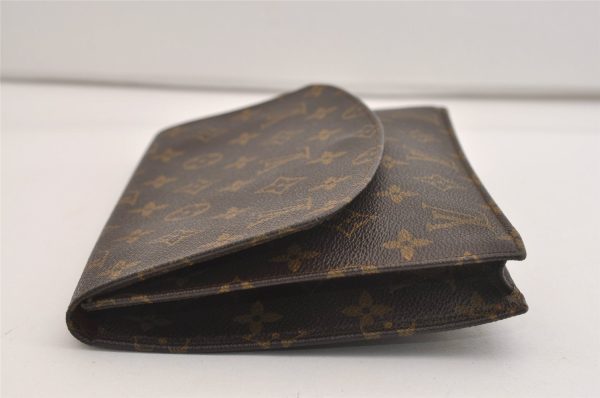 Authentic Louis Vuitton Monogram Pochette Rabat Clutch Bag Old Model LV 6377J Online