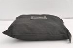 Authentic FENDI Pequin Clutch Hand Bag Purse PVC Leather Dark Brown 8276J Sale