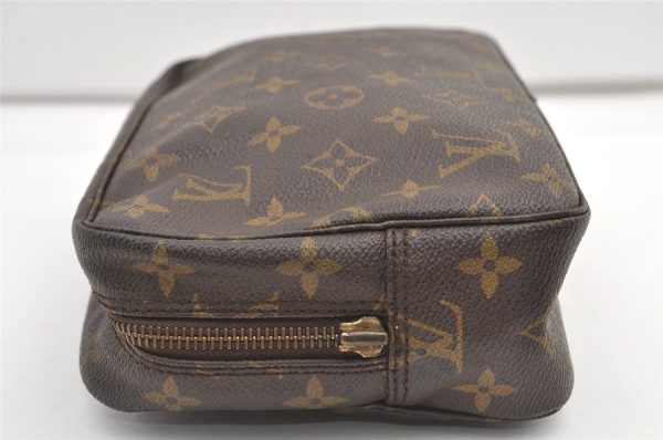 Auth Louis Vuitton Monogram Trousse Toilette 23 Clutch Bag M47524 LV Junk 0541K Hot on Sale