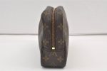 Auth Louis Vuitton Monogram Trousse Toilette 23 Clutch Hand Bag M47524 LV 9342J Sale