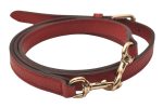 Authentic GUCCI Vintage Shoulder Strap Leather 39  Red 8106J on Sale