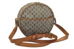 Auth Louis Vuitton Monogram Mini Jeanne GM Shoulder Cross Bag M92000 Blue 0712K Cheap