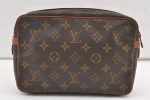 Authentic Louis Vuitton Monogram Compiegne 23 Clutch Hand Bag M51847 LV 1216K Online Hot Sale