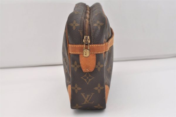 Authentic Louis Vuitton Monogram Compiegne 28 Clutch Hand Bag M51845 LV 6081J Cheap