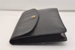 Authentic Louis Vuitton Epi Montaigne 27 Clutch Hand Bag Black M52652 LV 6231J Fashion