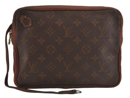 Authentic Louis Vuitton Monogram Pochette Sport Clutch Hand Bag Old Model 4405J Online Hot Sale