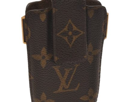 Authentic Louis Vuitton Monogram Etui TelePhone International PM M63064 LV 8001J Discount