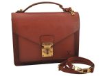 Auth Louis Vuitton Epi Monceau 2Way Shoulder Hand Bag Brown M52123 LV Junk 5752J Discount