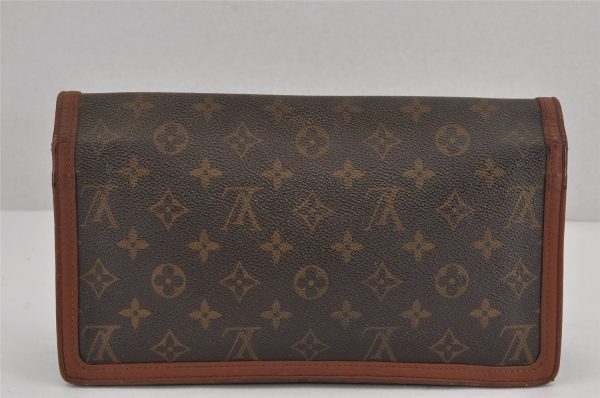 Authentic Louis Vuitton Monogram Pochette Dame GM M51810 Clutch Hand Bag 9164J Online