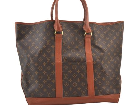 Auth Louis Vuitton Monogram Sac Weekend GM Vintage Tote Hand Bag M42420 LV 9506J For Discount