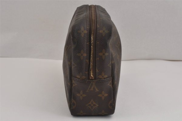 Auth Louis Vuitton Monogram Trousse Toilette 28 Clutch Bag M47522 LV Junk 9731J Fashion