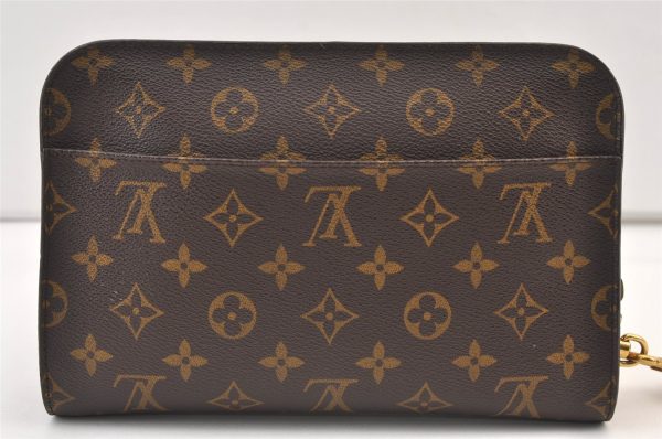 Authentic Louis Vuitton Monogram Orsay Clutch Hand Bag Purse M51790 LV 9699J Online Hot Sale