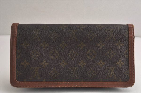 Auth Louis Vuitton Monogram Pochette Dame PM Clutch Bag Old Model LV Junk 0624K For Discount