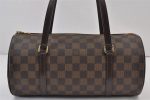 Authentic Louis Vuitton Damier Papillon 30 Hand Bag Purse N51303 LV 8225J For Sale