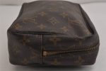 Auth Louis Vuitton Monogram Trousse Toilette 23 Clutch Bag M47524 LV Junk 9884J Sale