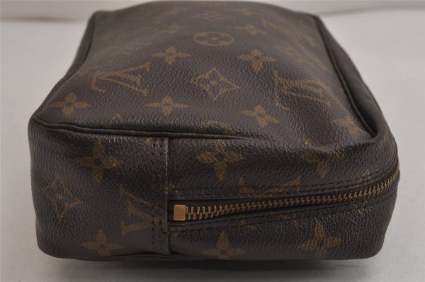 Auth Louis Vuitton Monogram Trousse Toilette 23 Clutch Bag M47524 LV Junk 9884J Sale