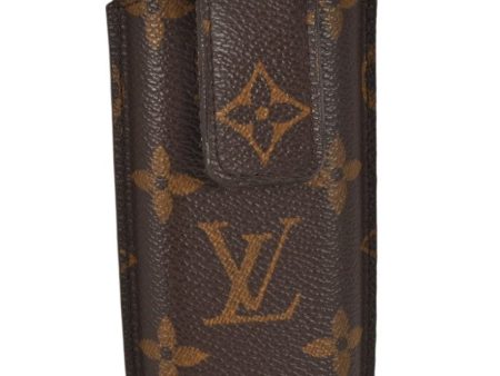 Authentic Louis Vuitton Monogram Etui TelePhone Japon Phone Case M63050 LV 0360K Sale