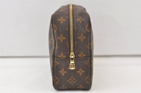 Auth Louis Vuitton Monogram Trousse Toilette 28 Clutch Bag M47522 LV Junk 0170K Online Hot Sale