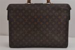 Authentic Louis Vuitton Monogram Serviette Fermoir Briefcase M53305 LV 6210J Online Hot Sale