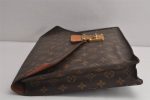 Authentic Louis Vuitton Monogram Porte Documents Senateur M53335 Briefcase 5743J Cheap