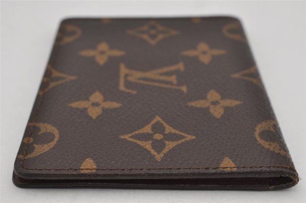 Authentic Louis Vuitton Monogram Porte 2 Cartes Vertical M60533 Pass Case 0418K Discount