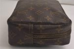 Auth Louis Vuitton Monogram Trousse Toilette 23 Clutch Hand Bag M47524 LV 0313K Cheap