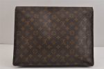 Authentic Louis Vuitton Monogram Porte Documents Senateur M53335 Briefcase 5743J Cheap