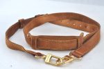 Authentic Louis Vuitton Leather Shoulder Strap 40.6-48  Beige LV K8926 Hot on Sale