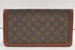 Auth Louis Vuitton Monogram Pochette Dame GM Clutch Hand Bag Old Model LV 9289J For Discount