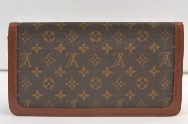 Auth Louis Vuitton Monogram Pochette Dame GM Clutch Hand Bag Old Model LV 9289J For Discount