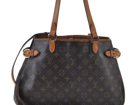 Auth Louis Vuitton Monogram Batignolles Horizontal Tote Bag M51154 LV Junk K9328 Hot on Sale