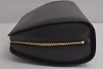 Authentic Louis Vuitton Epi Dauphine GM Pouch Clutch Bag Black M48432 Junk 7657J For Cheap