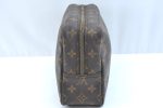 Auth Louis Vuitton Monogram Trousse Toilette 28 Clutch Hand Bag M47522 LV K9741 Hot on Sale