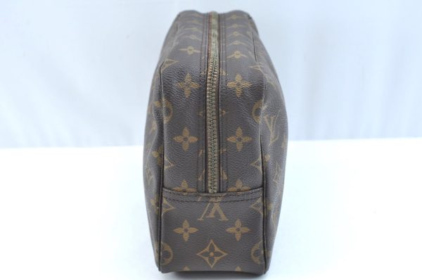 Auth Louis Vuitton Monogram Trousse Toilette 28 Clutch Hand Bag M47522 LV K9741 Hot on Sale