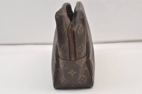 Auth Louis Vuitton Monogram Trousse Toilette 28 Clutch Bag Old Model Junk 9339J For Sale