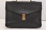 Authentic CHANEL Caviar Skin Bicolore CC Logo Briefcase Business Bag Black 6105J Hot on Sale