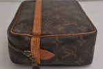 Authentic Louis Vuitton Monogram Compiegne 23 Clutch Hand Bag M51847 LV 0291K Supply