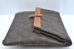 Auth Louis Vuitton Monogram Pochette Pliante Clutch Hand Bag Old Model LV K9327 Online Sale